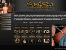 Tablet Screenshot of classiccreations.us